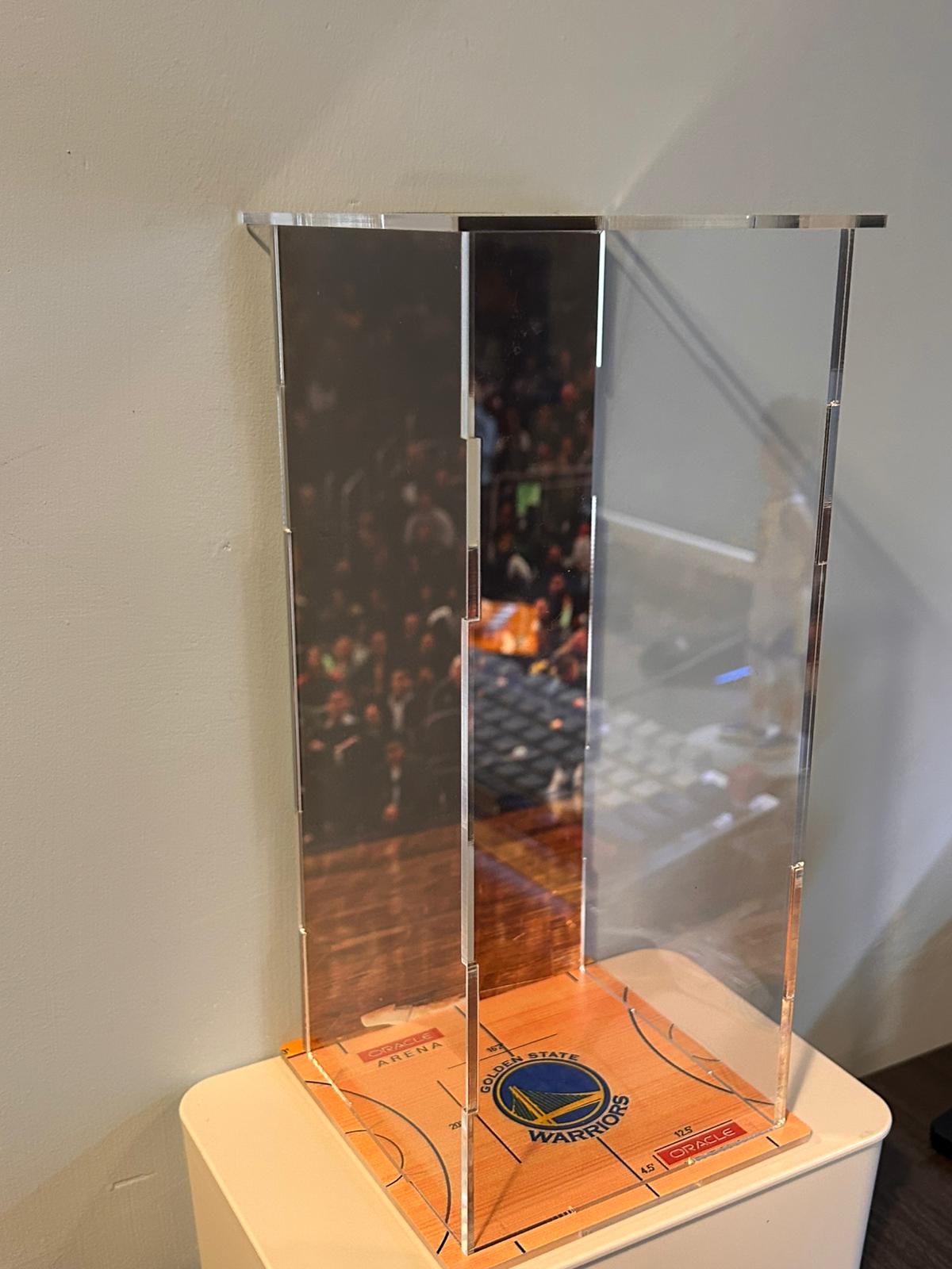 亞克力陳列盒(附背景板和底板背景)